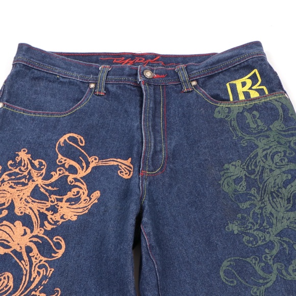 Vintage 90s Ruff Ryders Baggy Fit Jeans DMX - Picture 2 of 10